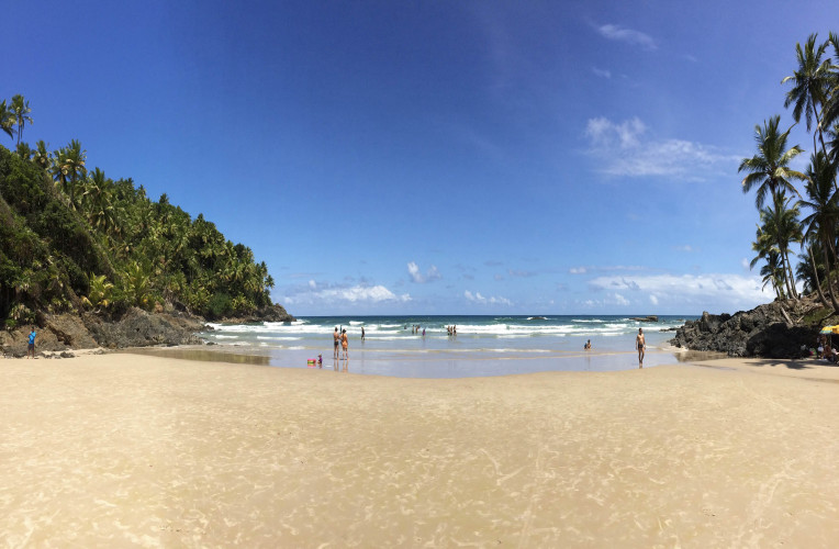 trilha das quatro praias de itacare