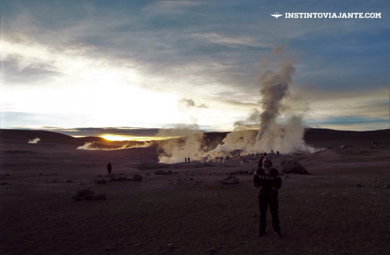 Géiser Sol de la Mañana, Uyuni, Bolívia | Dia 3 no Deserto de Sal