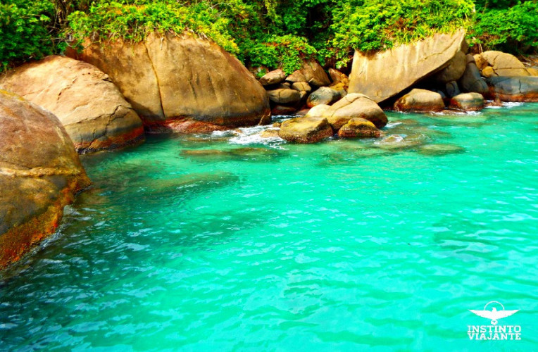 Área de mergulho próximo ao píer de Aventureiro, Ilha Grande