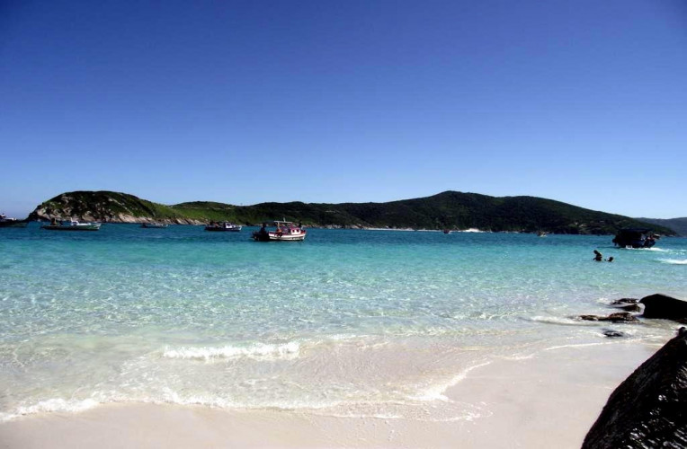 Praia do Farol deserta, Arraial do Cabo-RJ
