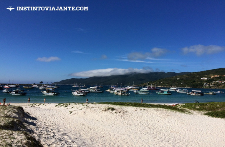 Areia da Praia dos Anjos em Arraial do Cabo