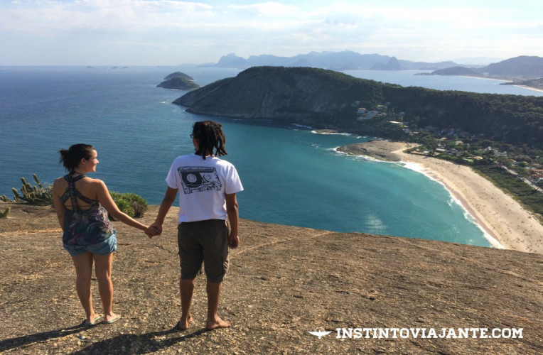 fotos praia costao de itacoatiara niteroi