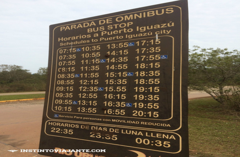 horarios onibus cataratas puerto iguazu_rio_uruguay
