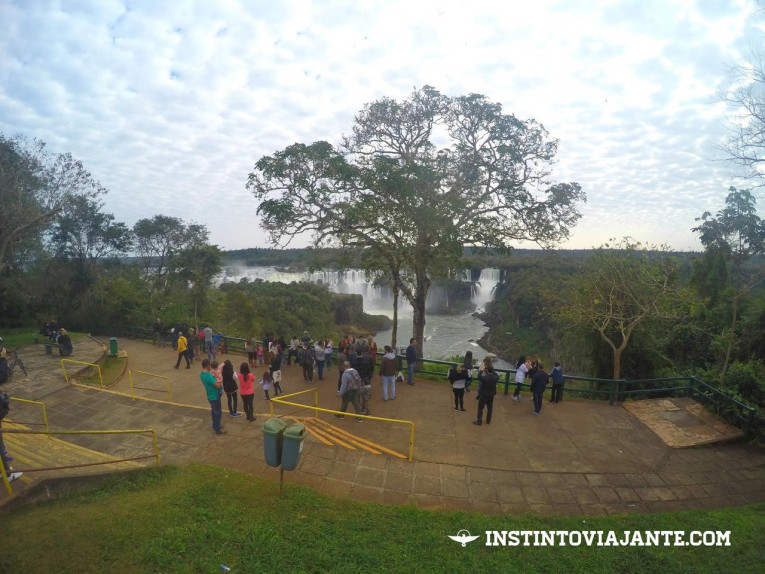 Garganta do Diabo, Cataratas do Iguaçu - principal ponto de interesse das Cataratas brasileiras