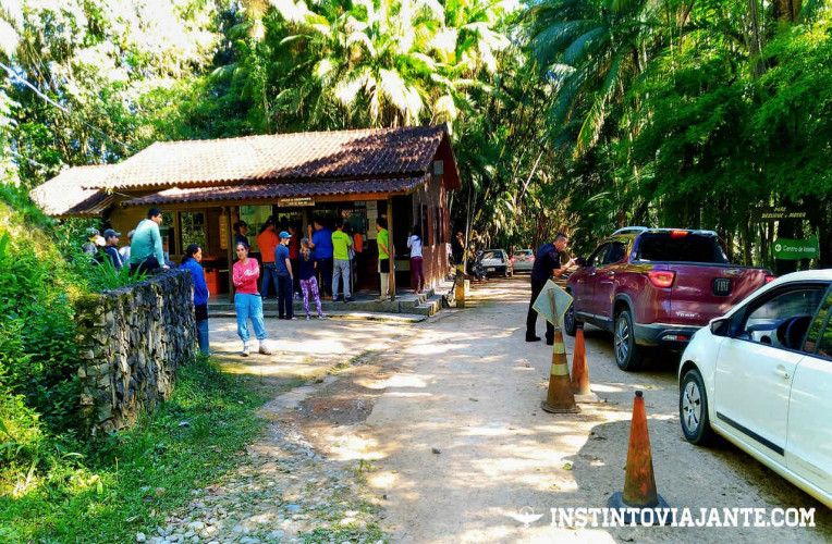 Portaria de entrada no Núcleo Santana