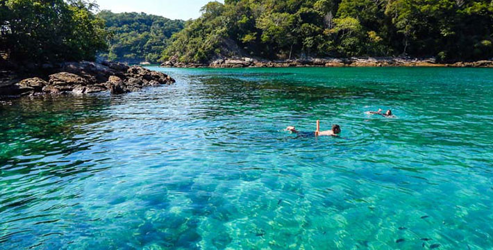 Lagoa Verde, Ilha Grande, Brasil. Foto: ilhagrande.com.br