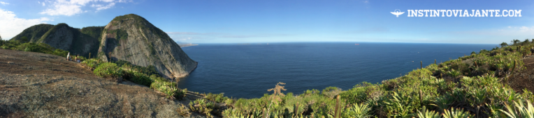 A vista principal Trilha Itacoatiara