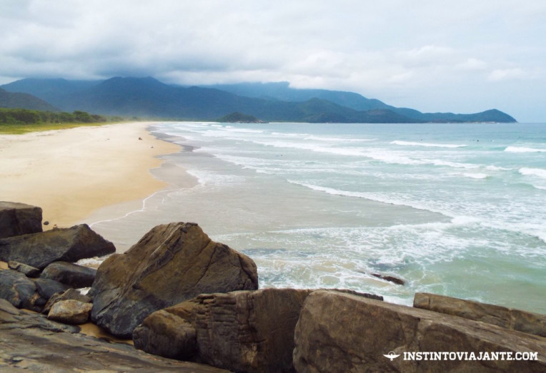 Chegando na Praia de Sul, Ilha Grande/RJ