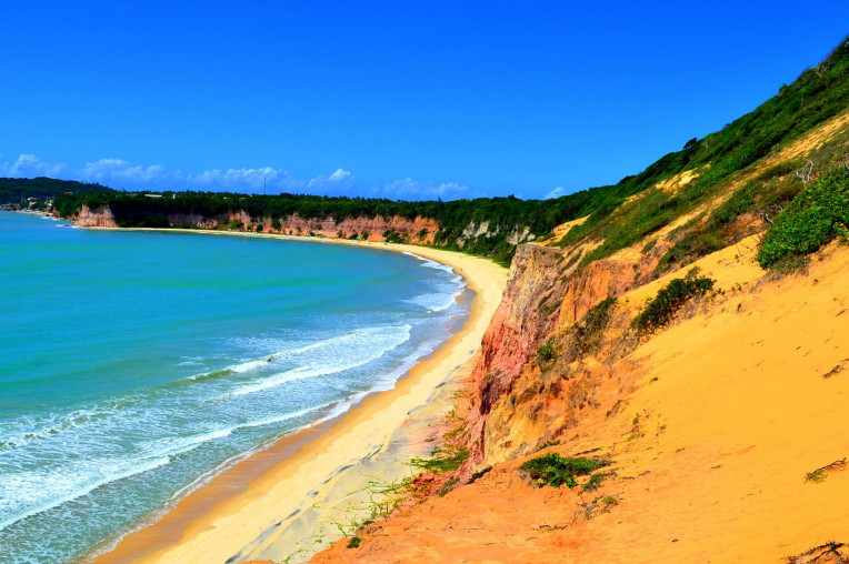 Praia de Pipa Tibau do Sul RN - Melhores praias para surfar no Brasil