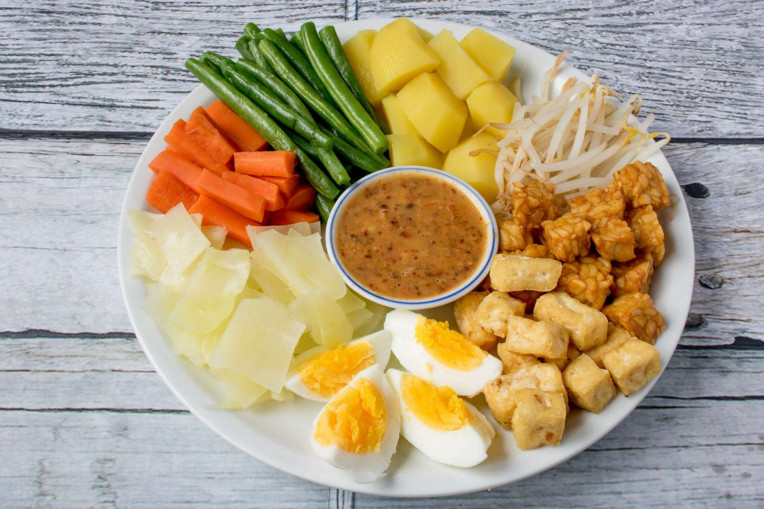 Gado Gado - Comida típica de Bali, Indonésia