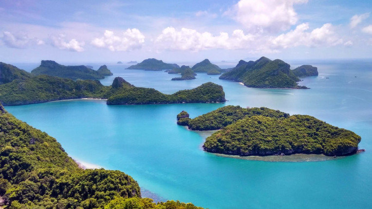 Turismo na Tailândia - Parque Nacional Mu Ko Ang Thong