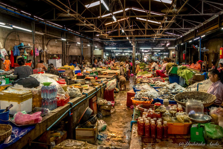 Viajar para Camboja - Psar Chas - Old Market
