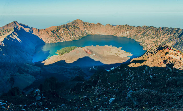 Melhores Destinos Indonésia - Vulcão Rinjani - Lombok