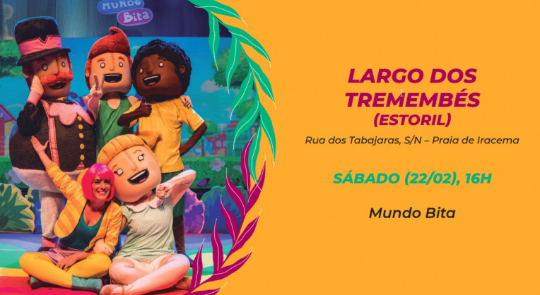 Carnaval Fortaleza 2020 Shows polos infantis