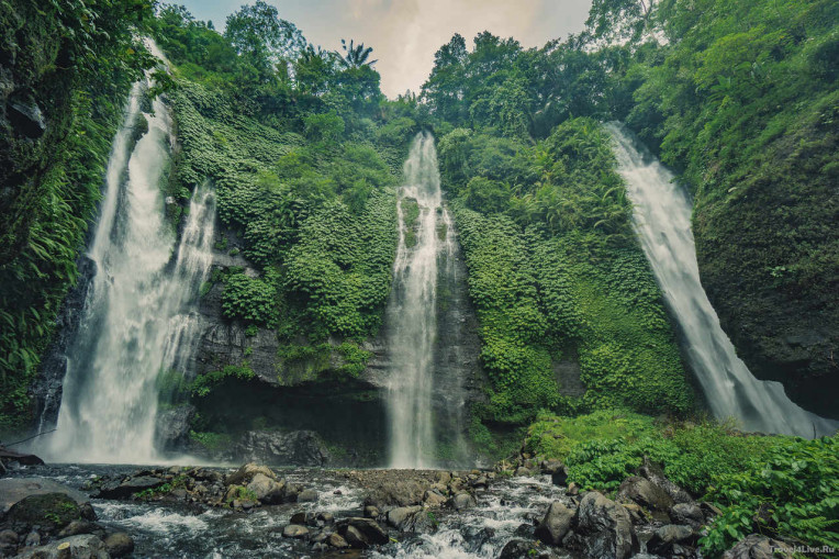 O que fazer em Bali - Indonesia - Cachoeira Sekumpul Waterfall - Singaraja