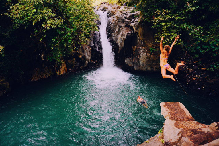 O que fazer em Bali - Indonesia - Cachoeira Aling-Aling Waterfall - Sambangan