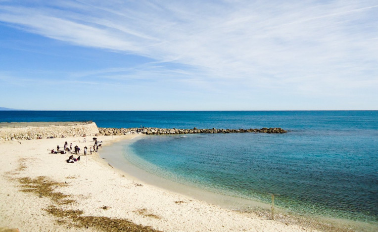 Viajar para Riviera Francesa - Melhores lugares - Plage de la Gravette - Antibes