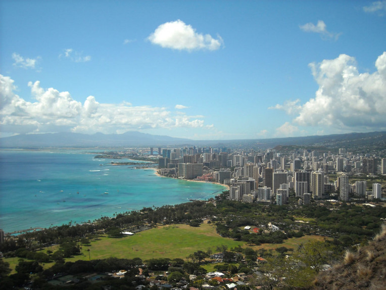 Ilha de Oahu - Havaí - Lado Sul