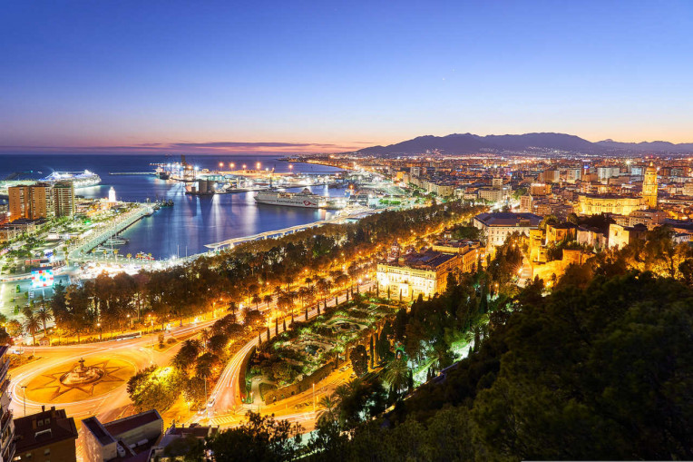 Mochilao Europa - Malaga Espanha