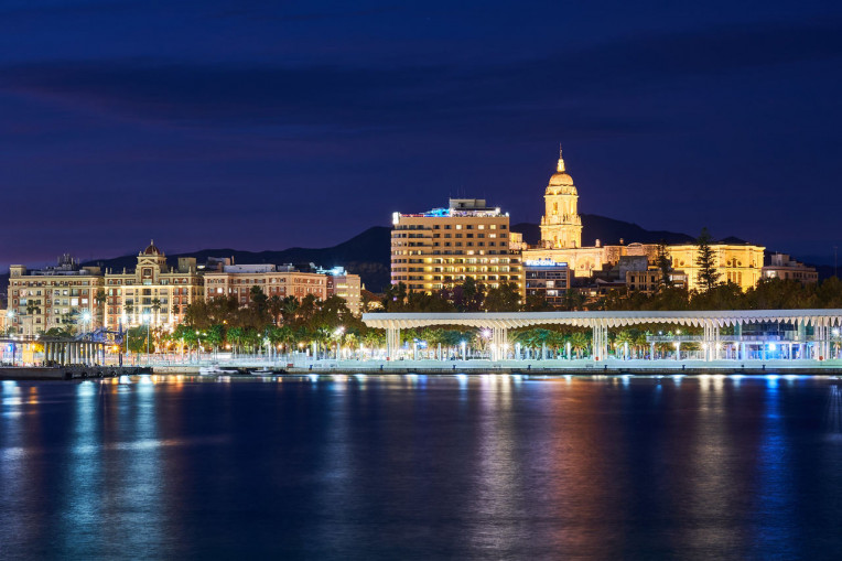 Paises europeus menos visitados - Malaga Espanha