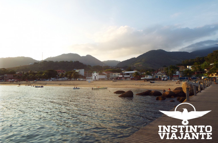 Porto de Conceição de Jacareí, cidade continental mais próxima de Ilha Grande/RJ