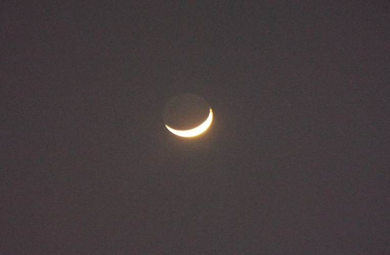 Lua no meu primeiro dia em Ilha Grande/RJ