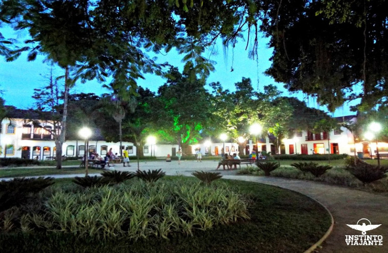 Praça da Matriz, Paraty, RJ, Brasil
