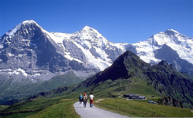 Altitude nos alpes suiços